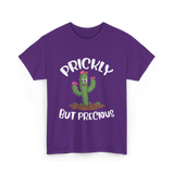 Prickly But Precious Cactus T-Shirt - Purple