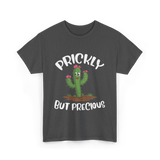 Prickly But Precious Cactus T-Shirt - Dark Heather