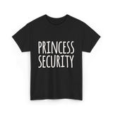 Princess Security Security Guard T-Shirt - Black