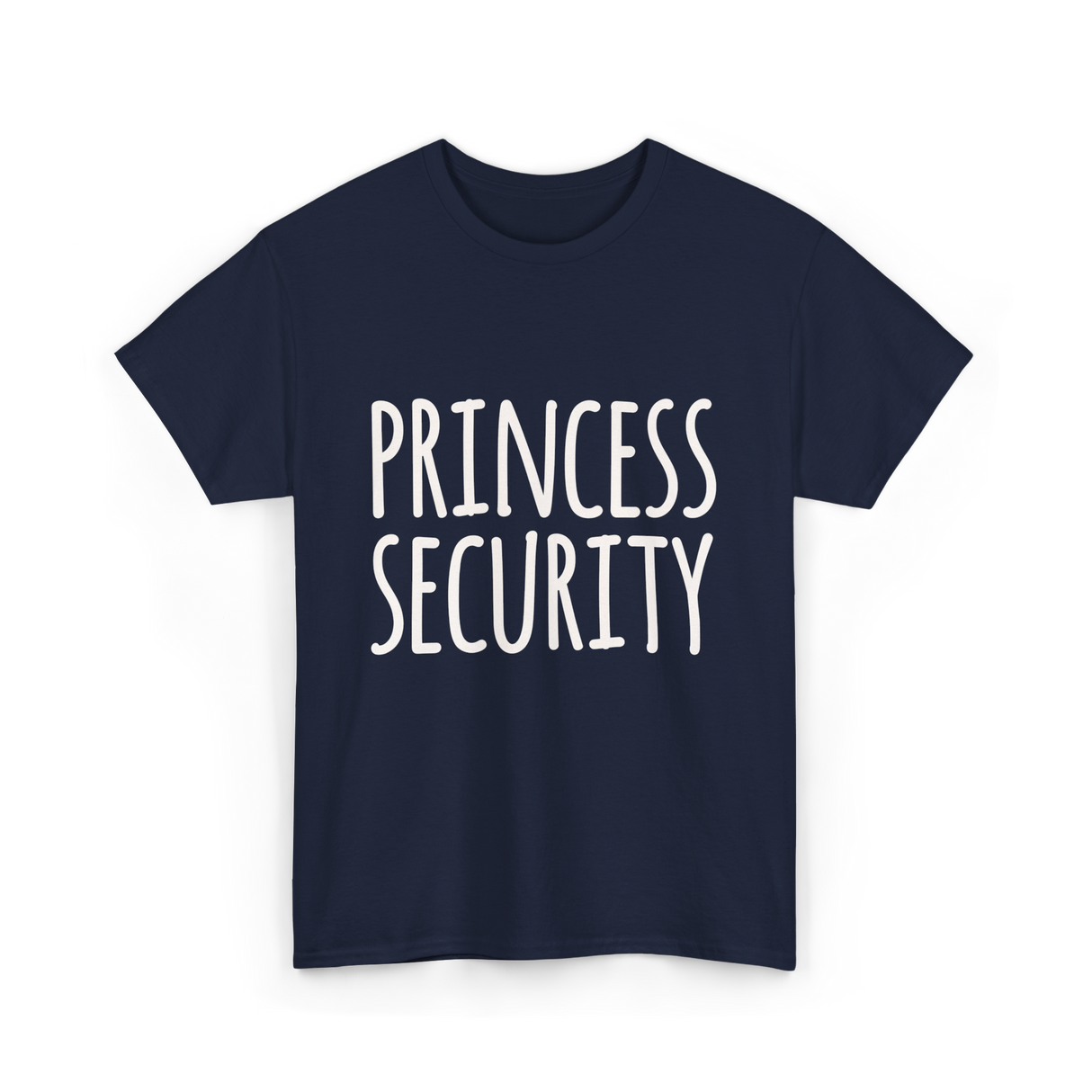 Princess Security Security Guard T-Shirt - Navy