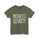 Princess Security Security Guard T-Shirt - Military Green