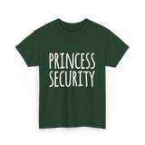 Princess Security Security Guard T-Shirt - Forest Green