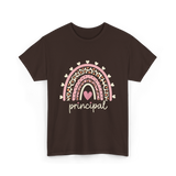 Principal Rainbow Principal T-Shirt - Dark Chocolate