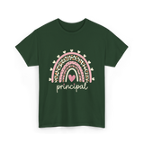 Principal Rainbow Principal T-Shirt - Forest Green