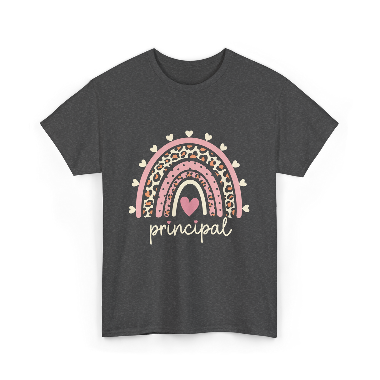 Principal Rainbow Principal T-Shirt - Dark Heather