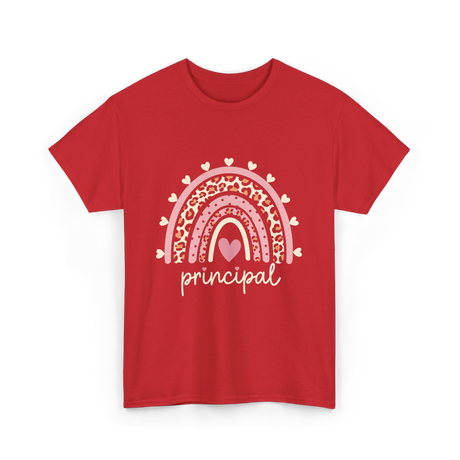 Principal Rainbow Principal T-Shirt - Red