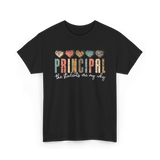 Principal The Students Are My Why Principal T-Shirt - Black