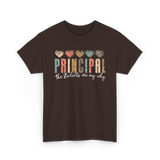 Principal The Students Are My Why Principal T-Shirt - Dark Chocolate