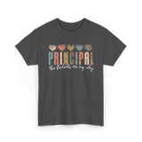 Principal The Students Are My Why Principal T-Shirt - Dark Heather