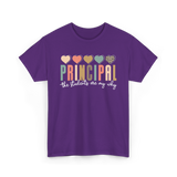 Principal The Students Are My Why T-Shirt - Purple