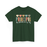 Principal The Students Are My Why T-Shirt - Forest Green