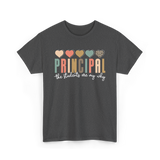 Principal The Students Are My Why T-Shirt - Dark Heather