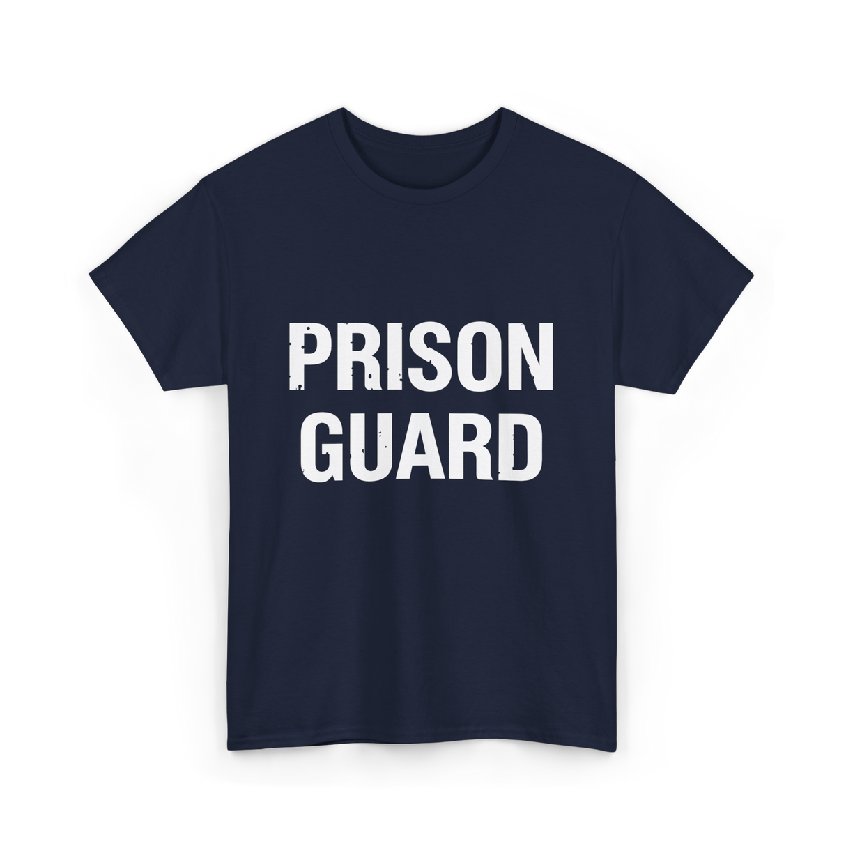 Prison Guard Costume Guard T-Shirt - Navy