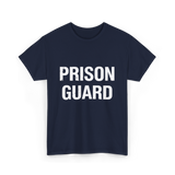 Prison Guard Costume Guard T-Shirt - Navy