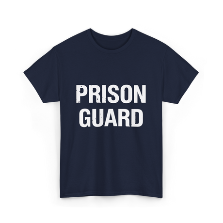 Prison Guard Costume Guard T-Shirt - Navy