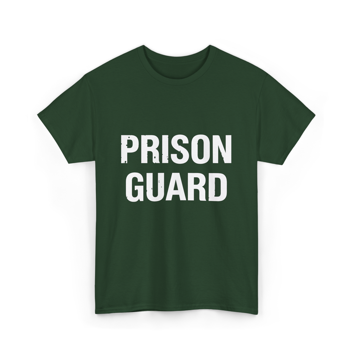 Prison Guard Costume Guard T-Shirt - Forest Green