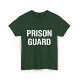 Prison Guard Costume Guard T-Shirt - Forest Green