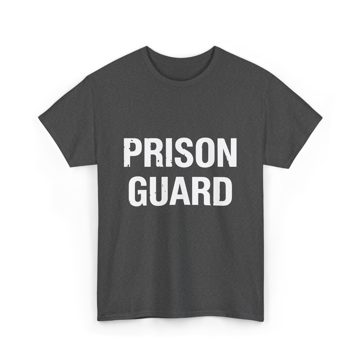 Prison Guard Costume Guard T-Shirt - Dark Heather