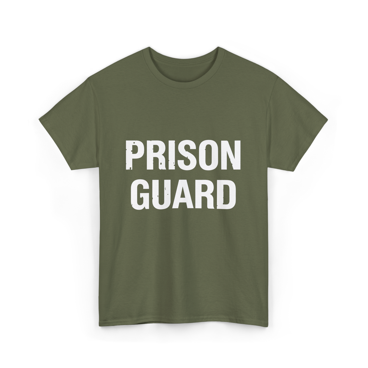 Prison Guard Costume Guard T-Shirt - Military Green