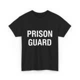 Prison Guard Costume T-Shirt - Black