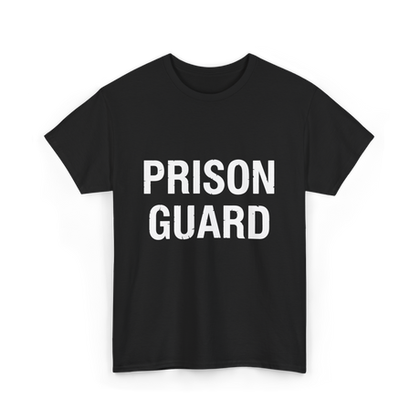 Prison Guard Costume T-Shirt - Black