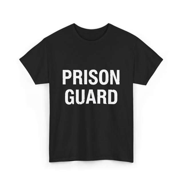 Prison Guard Costume T-Shirt - Black