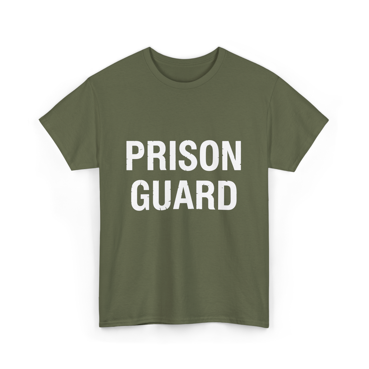 Prison Guard Costume T-Shirt - Military Green