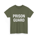 Prison Guard Costume T-Shirt - Military Green