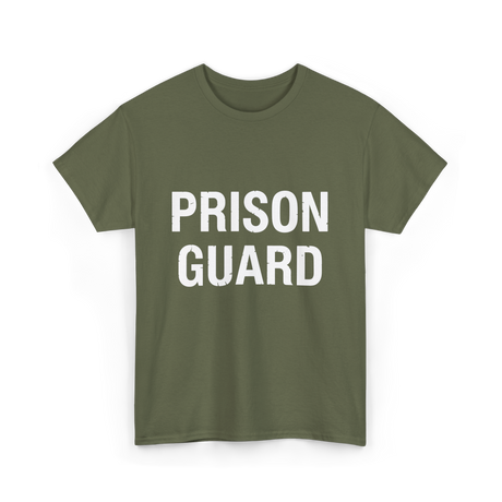 Prison Guard Costume T-Shirt - Military Green