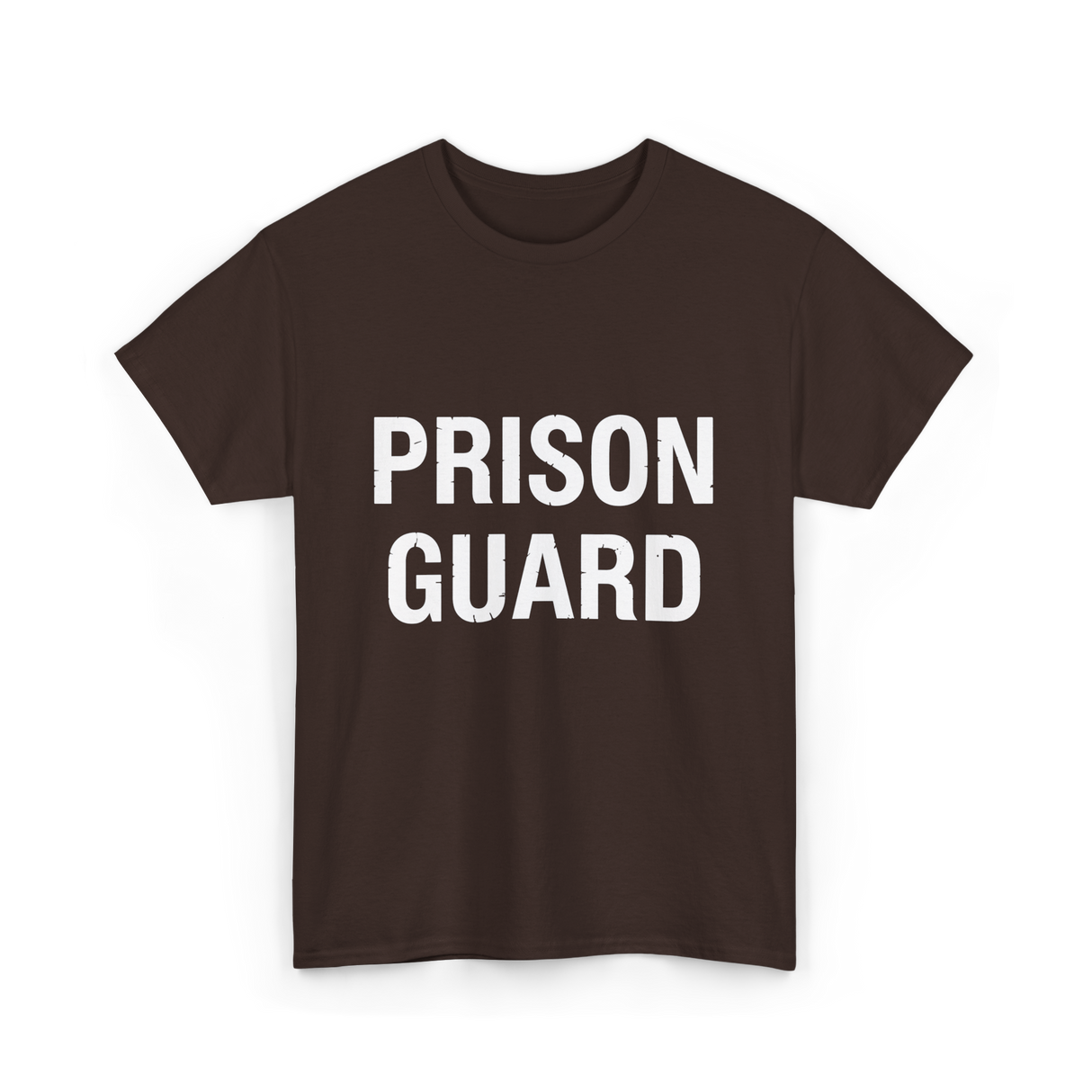 Prison Guard Costume T-Shirt - Dark Chocolate