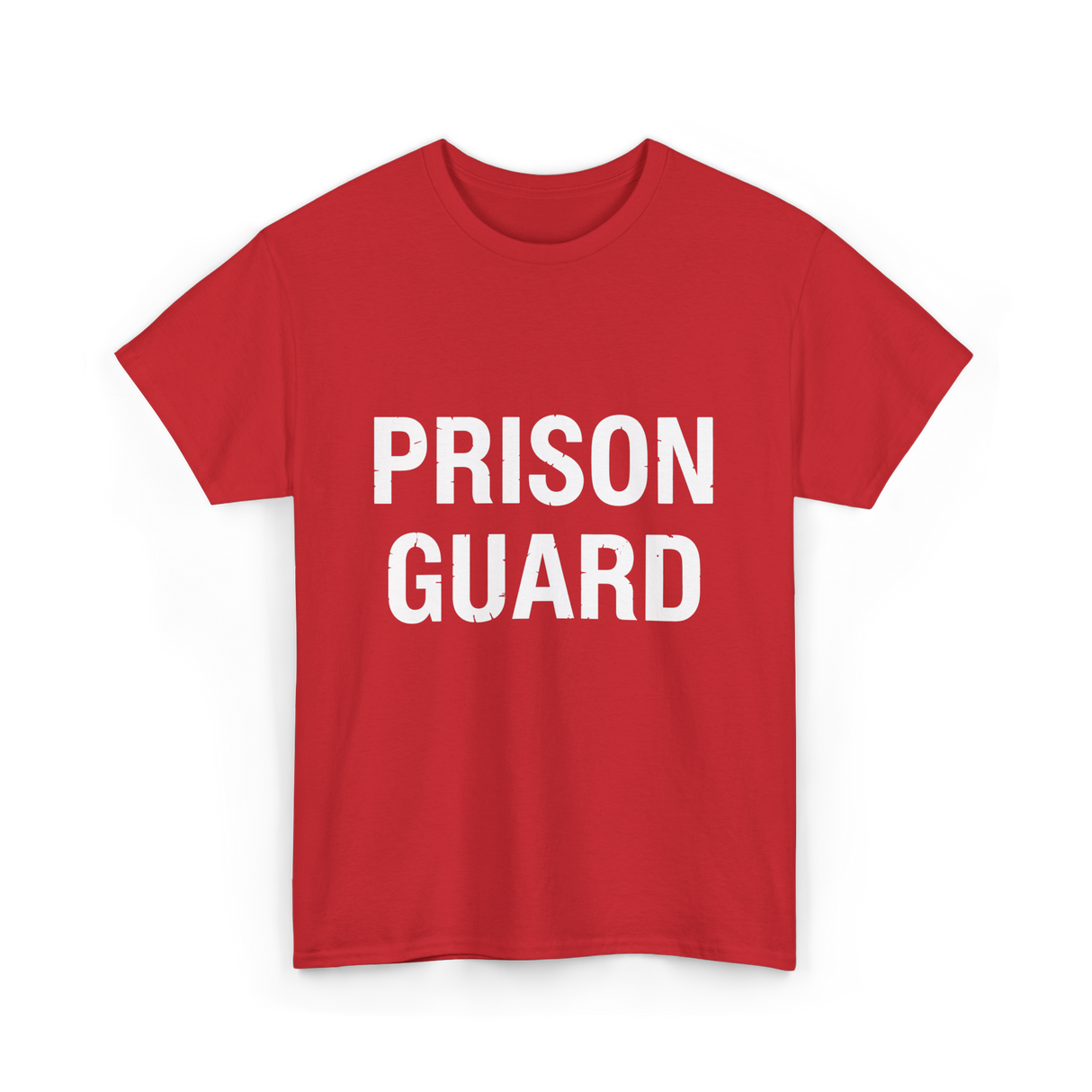 Prison Guard Costume T-Shirt - Red