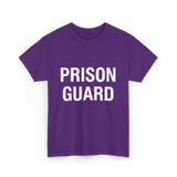 Prison Guard Costume T-Shirt - Purple