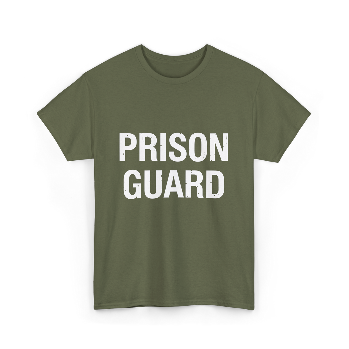 Prison Guard Guard Prisoner T-Shirt - Military Green