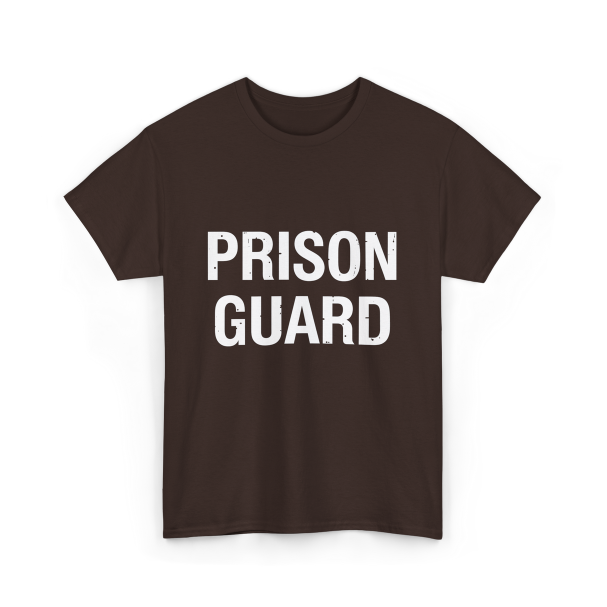 Prison Guard Guard Prisoner T-Shirt - Dark Chocolate