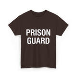 Prison Guard Guard Prisoner T-Shirt - Dark Chocolate