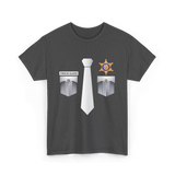 Prison Guard Police Officer T-Shirt - Dark Heather