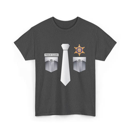 Prison Guard Police Officer T-Shirt - Dark Heather