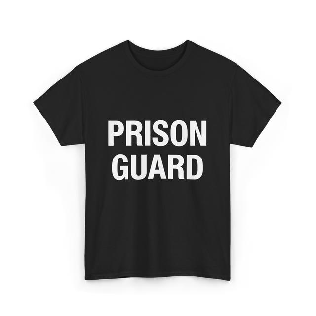 Prison Guard Prison Guard T-Shirt - Black