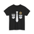 Prison Guard Uniform Guard T-Shirt - Black