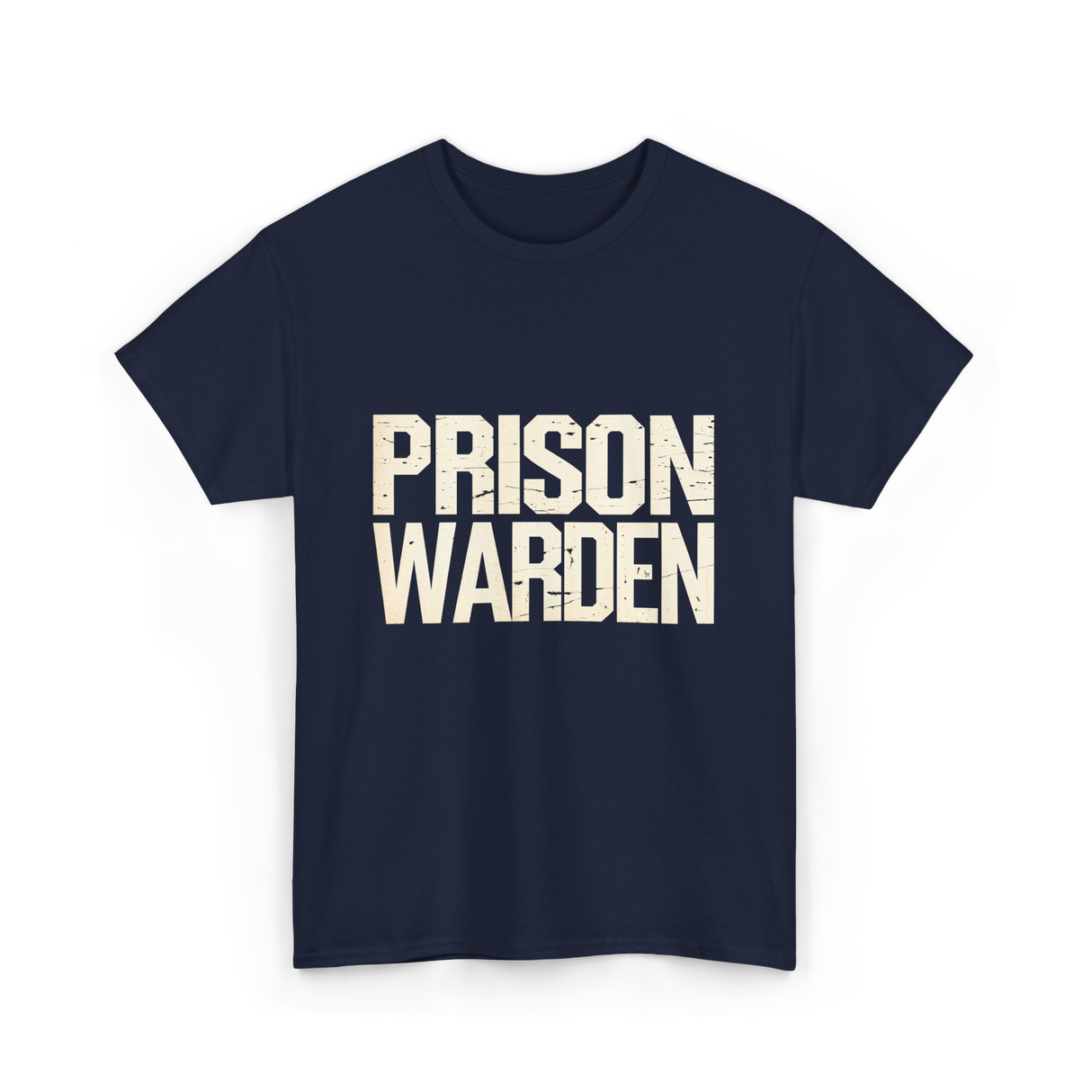 Prison Warden Costume T-Shirt - Navy