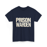 Prison Warden Costume T-Shirt - Navy