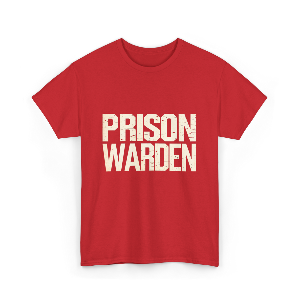 Prison Warden Costume T-Shirt - Red