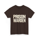 Prison Warden Costume T-Shirt - Dark Chocolate