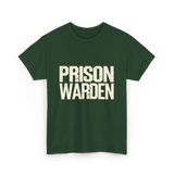 Prison Warden Costume T-Shirt - Forest Green