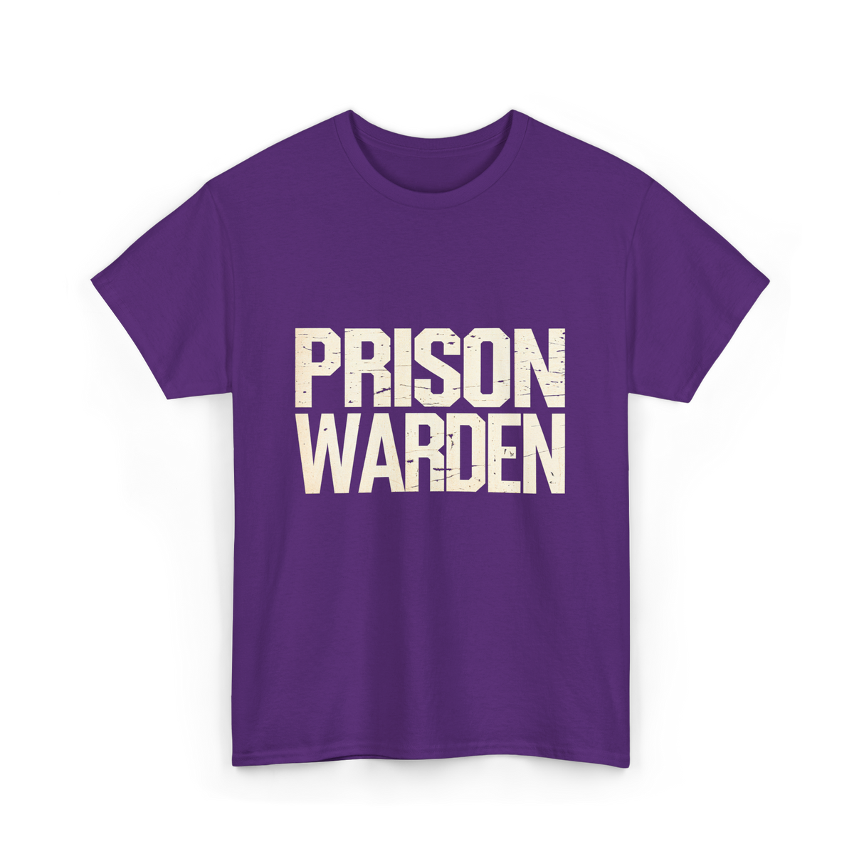 Prison Warden Costume T-Shirt - Purple