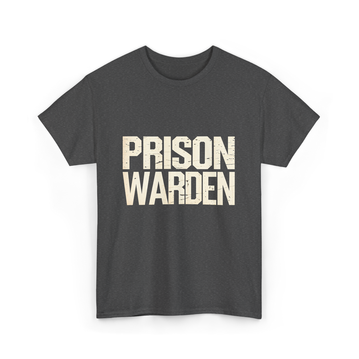 Prison Warden Costume T-Shirt - Dark Heather