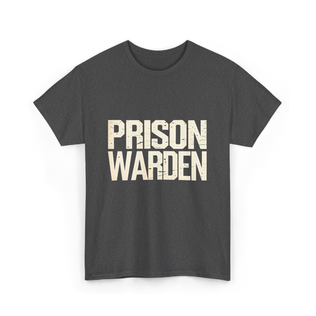 Prison Warden Costume T-Shirt - Dark Heather