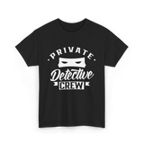 Private Detective Crew Investigator T-Shirt - Black