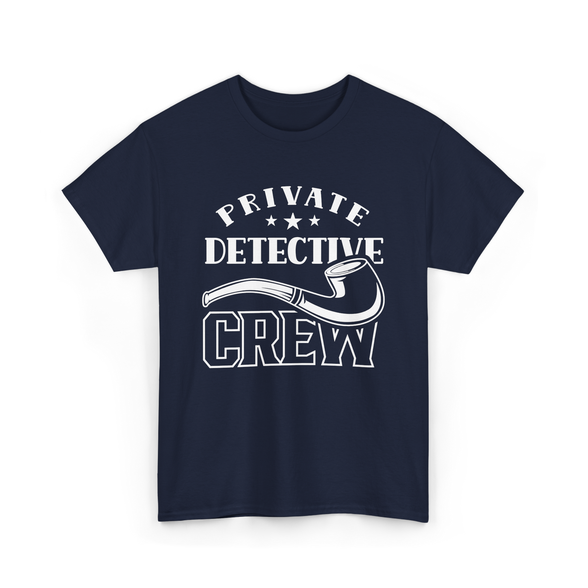 Private Detective Crew Investigator T-Shirt - Navy