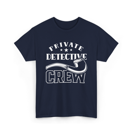 Private Detective Crew Investigator T-Shirt - Navy